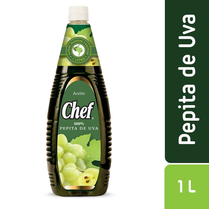 Aceite de Pepita de Uva Chef 1L