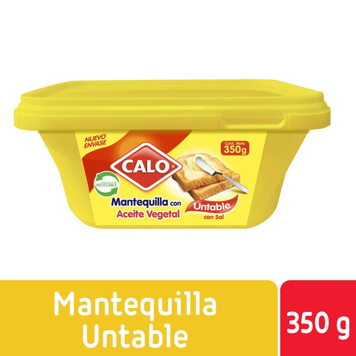 Mantequilla con Aceite Vegetal Calo 350g