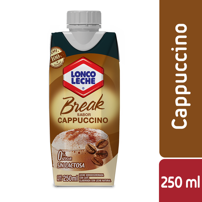 Leche Break Cappuccino Loncoleche 250ml