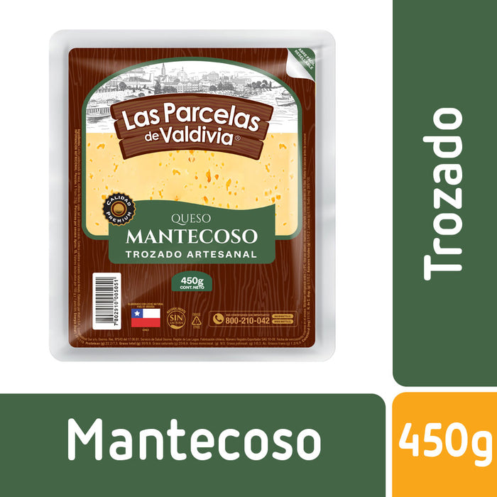 Queso Mantecoso Trozo Las Parcelas de Valdivia 450g