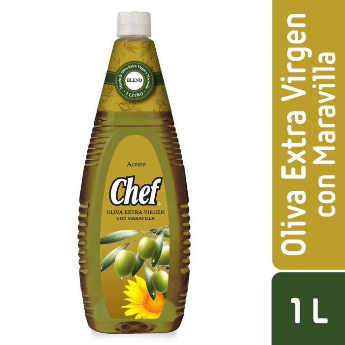 Aceite de Oliva Extra Virgen con Maravilla Chef 1L