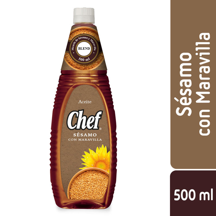 Aceite de Sésamo con Maravilla Chef 500ml