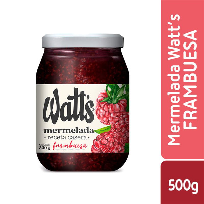 Mermelada de Frambuesa Receta Artesanal Watt's 500g
