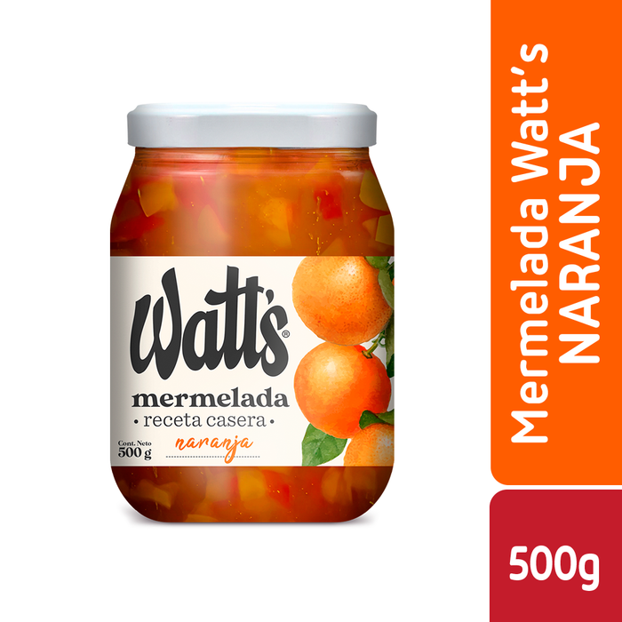 Mermelada de Naranja Receta Artesanal Watt's 500g