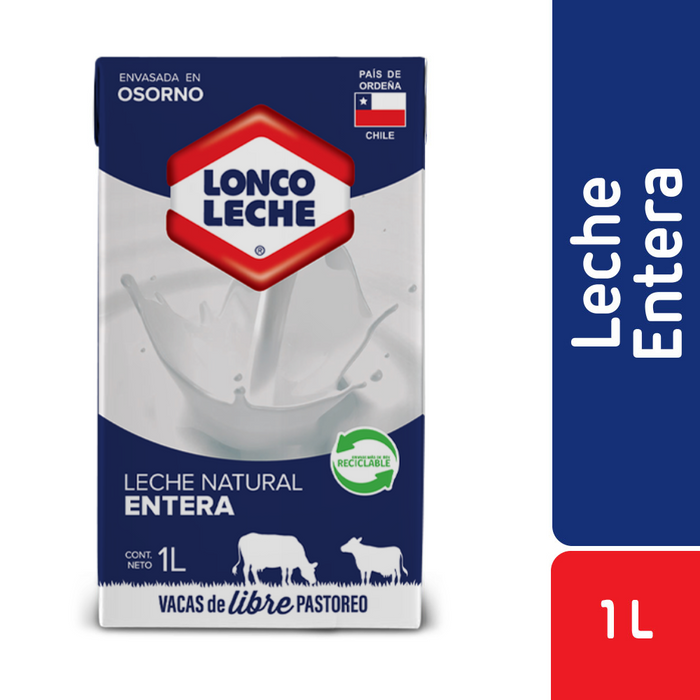 Leche Entera Loncoleche 1L