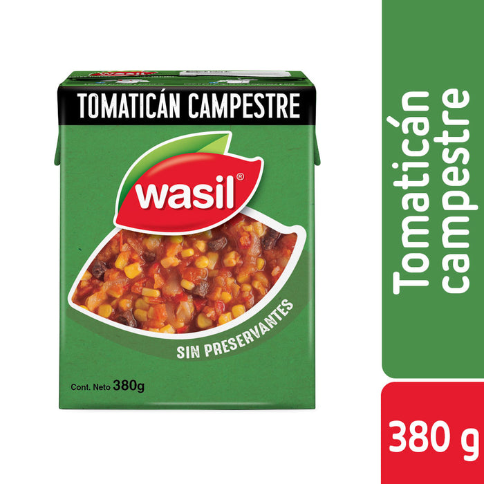 Tomaticán Campestre Wasil 380g