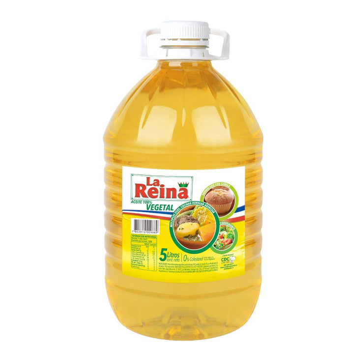 Aceite Industrial Vegetal La Reina 5L