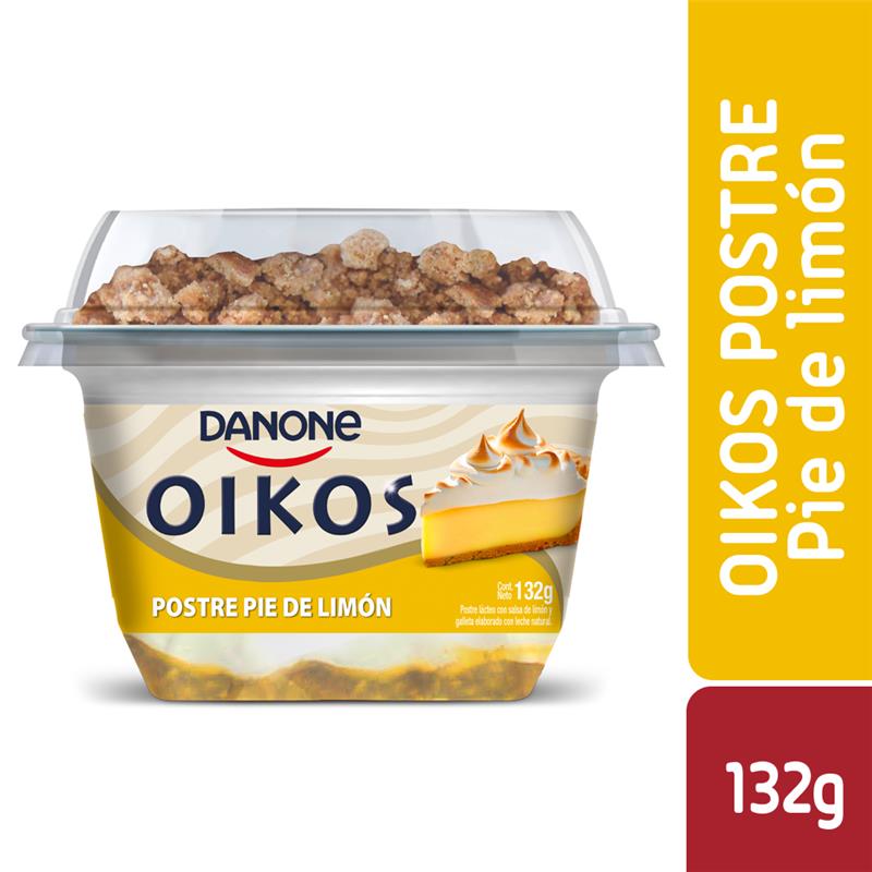 Postre Pie de Limón Oikos 132g