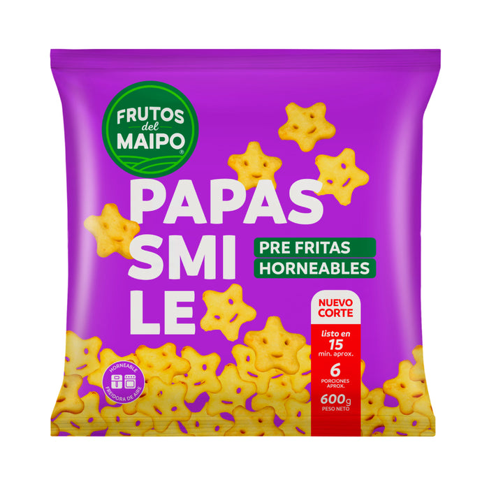 Papas Smile Frutos del Maipo 600g