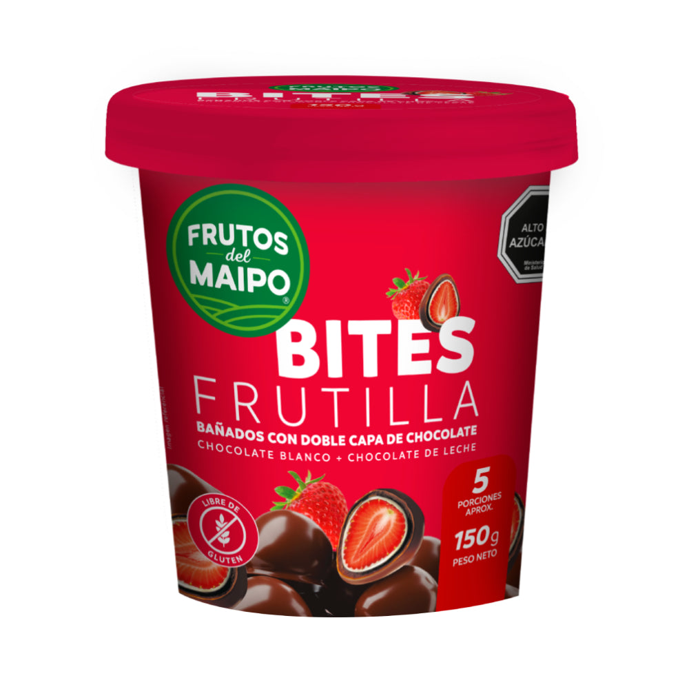 Bites Frutilla Frutos del Maipo 150g
