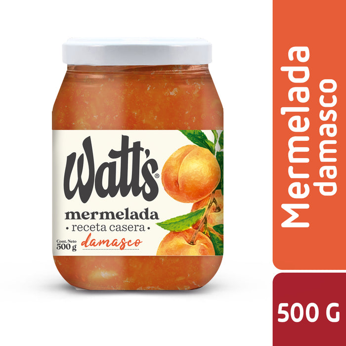 Mermelada de Damasco Receta Artesanal Watt's 500g