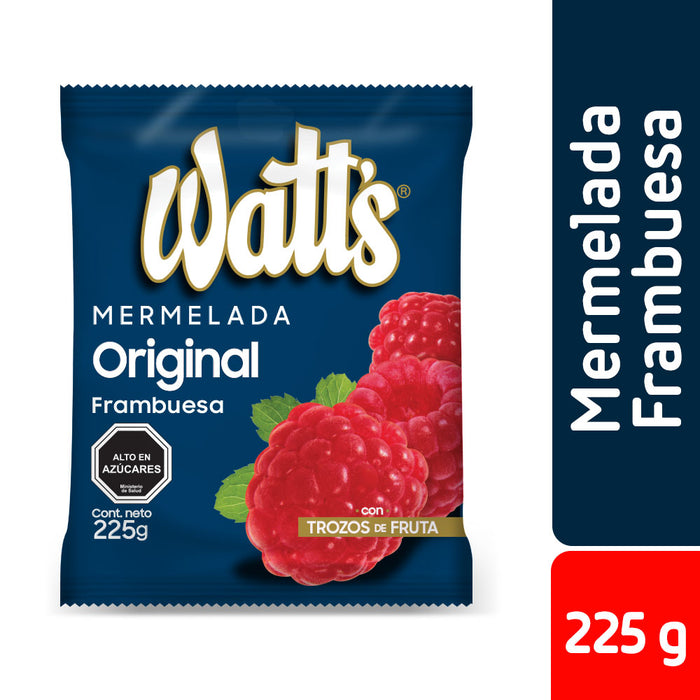 Mermelada de Frambuesa Original Watt's 225g