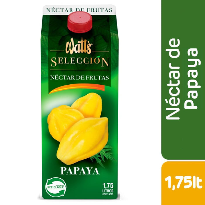 Néctar de Papaya Watt's Selección 1,75L