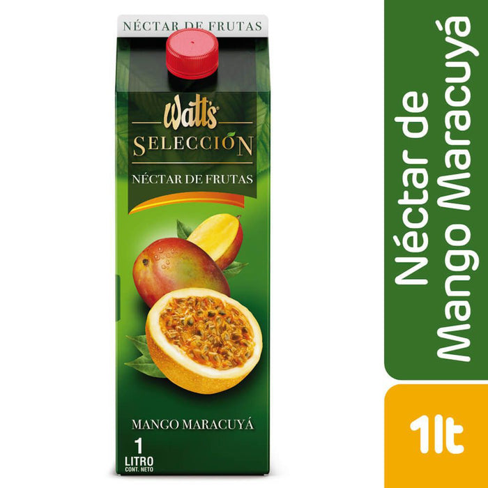 Néctar de Mango - Maracuyá Watt's Selección 1L