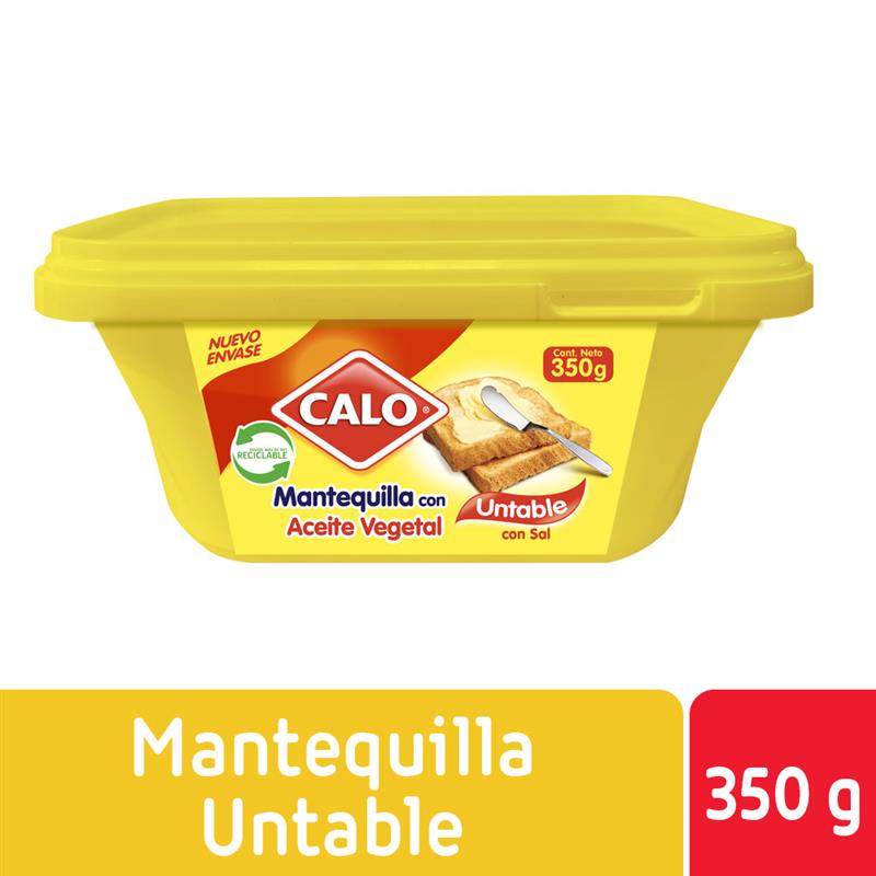 Mantequilla con Aceite Vegetal Calo 350g