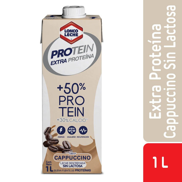 Leche Protein Milk Cappuccino Loncoleche 1L