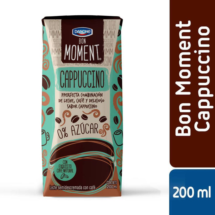 Leche Bon Moment Cappuccino Danone 200ml