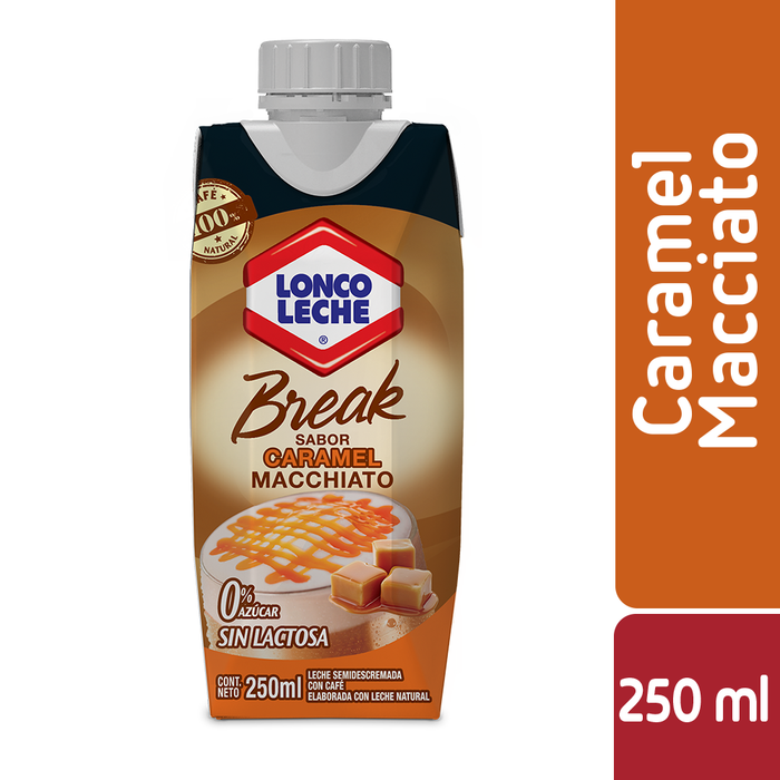 Leche Break Caramel Macchiato Loncoleche 250ml