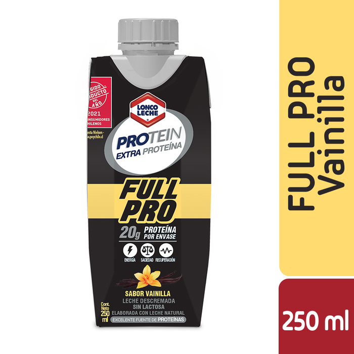 Leche Full Protein Vainilla Loncoleche 250ml