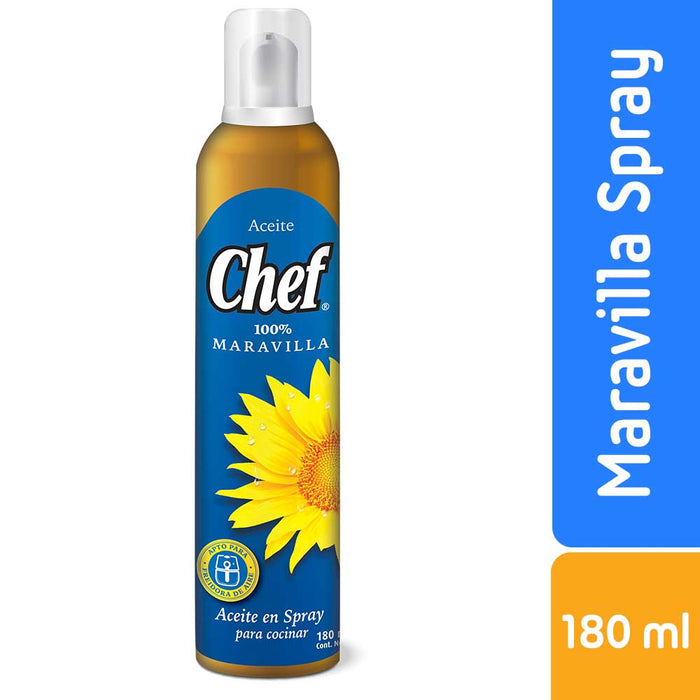 Aceite de Maravilla en Spray Chef 180ml