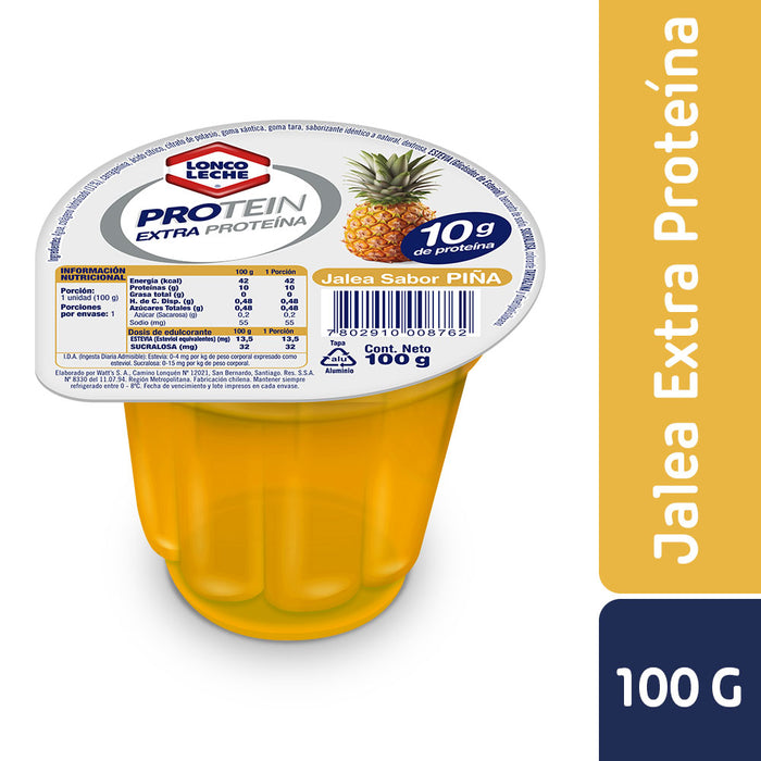 Jalea Extra Proteína Piña Loncoleche 100g