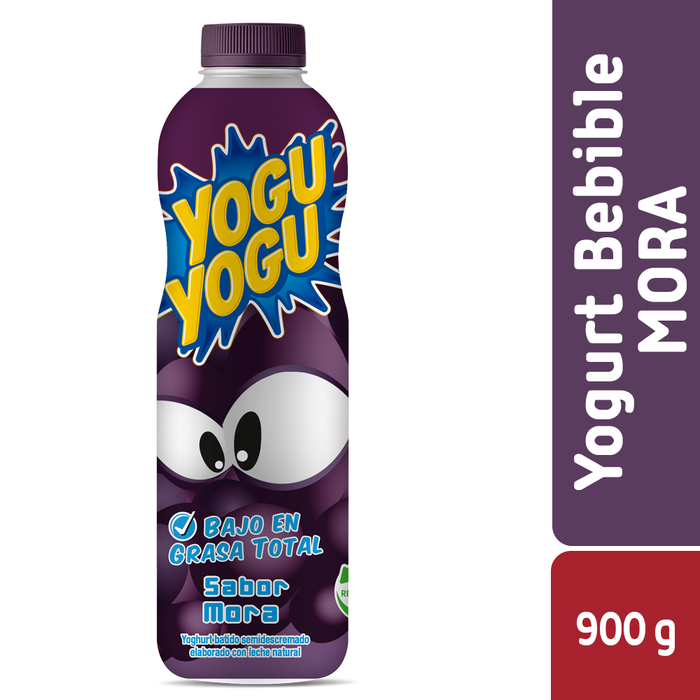 Yogur Yogu Yogu Mora en Botella 900g