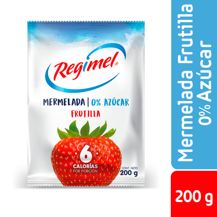 Mermelada de Frutilla 0% Azúcar Regimel 200g