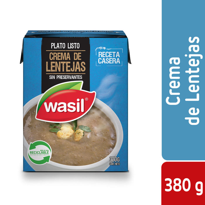 Crema de Lentejas Wasil 380g