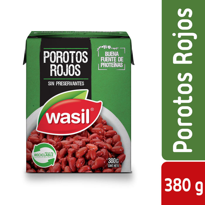 Porotos Rojos Wasil 380g