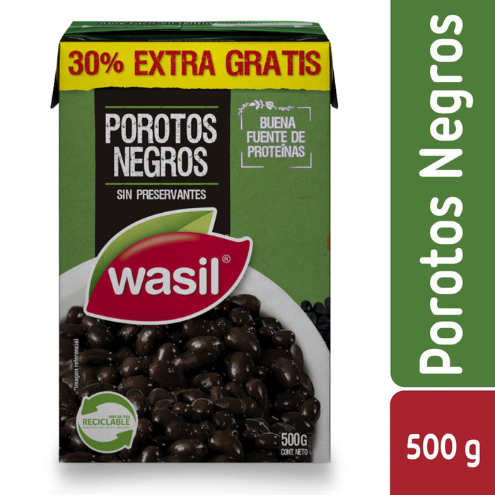 Porotos Negros Wasil 500g