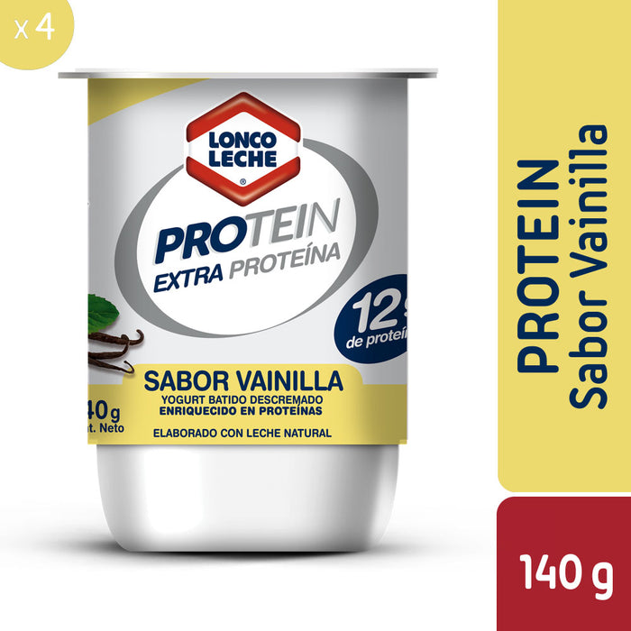 Yogur Protein Vainilla Loncoleche 4x140g