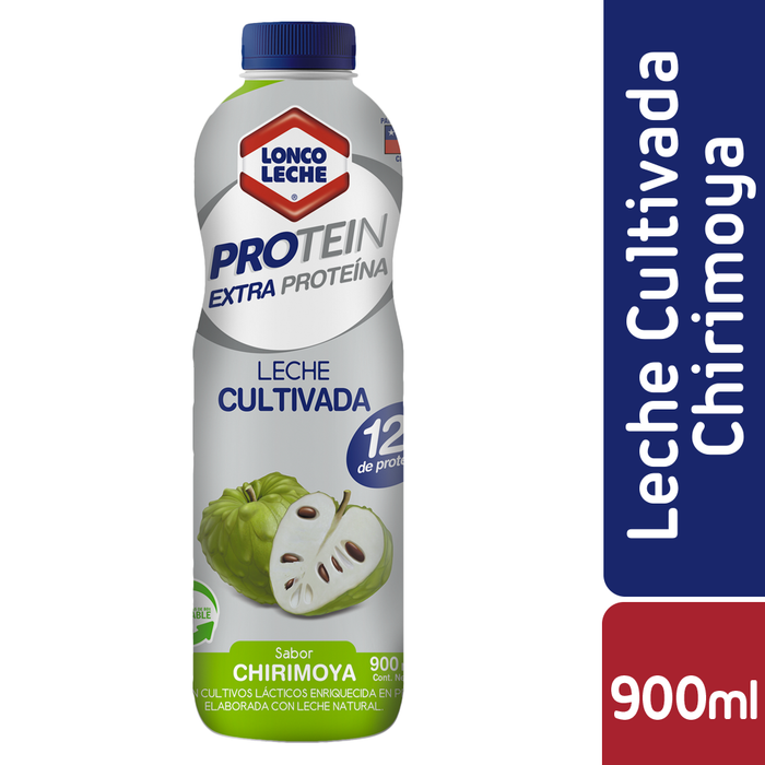 Leche Cultivada Protein Chirimoya Loncoleche 900ml