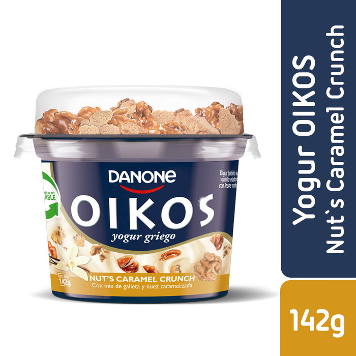 Yogur Griego Caramel Crunch Oikos 142g