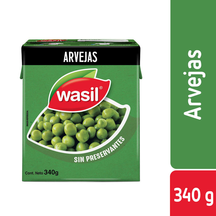 Arvejas Wasil 340g