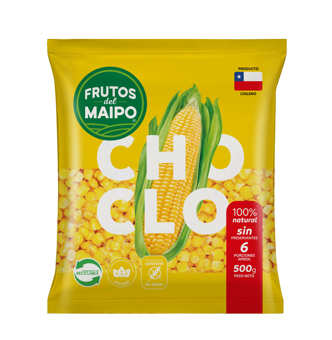 Choclo en Granos Frutos del Maipo 500g
