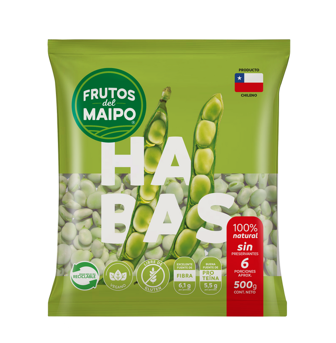 Habas Frutos del Maipo 500g