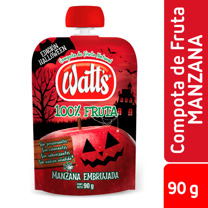 Pouch Manzana Halloween Watt's 90g