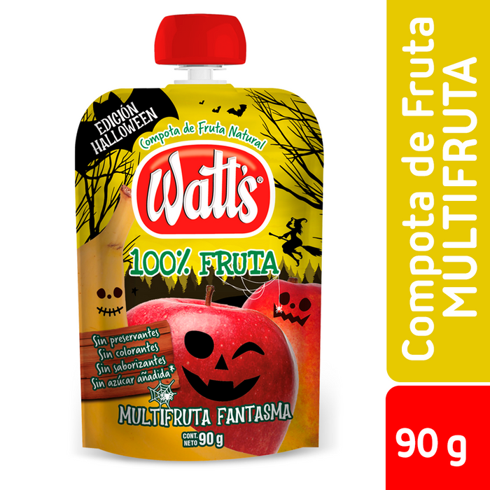 Pouch Multifrutas Halloween Watt's 90g