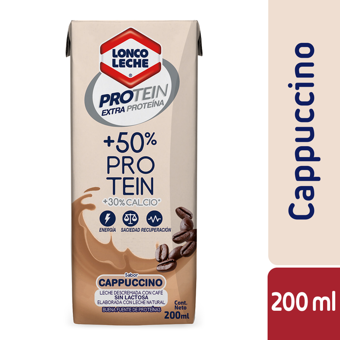 Leche Protein Milk Cappuccino Loncoleche 6x200ml