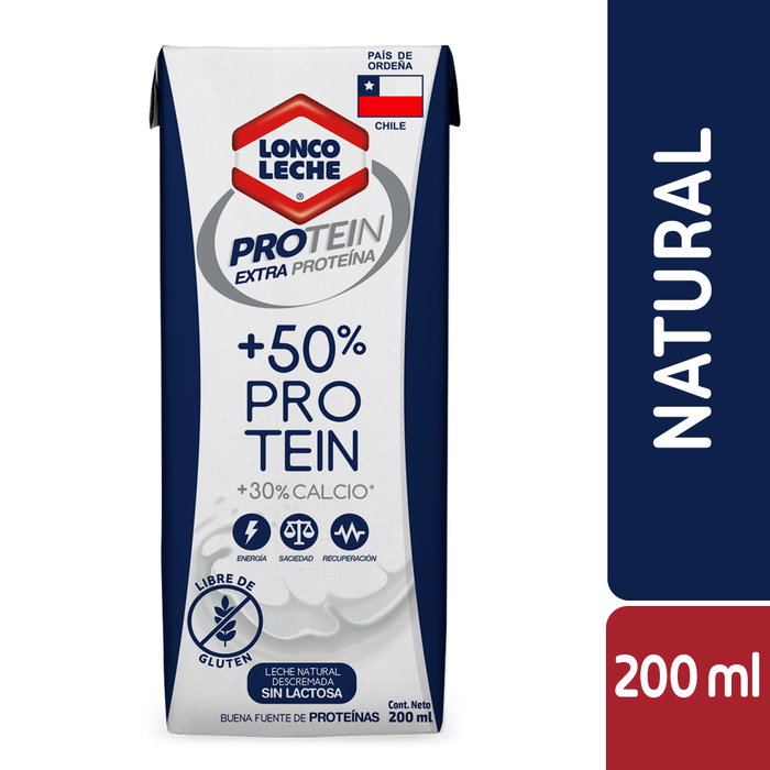 Leche Protein Milk Sin Lactosa Loncoleche 6x200ml