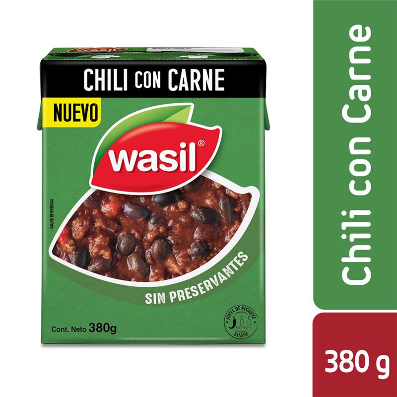Chili con Carne Wasil 380g I El Buen Vecino