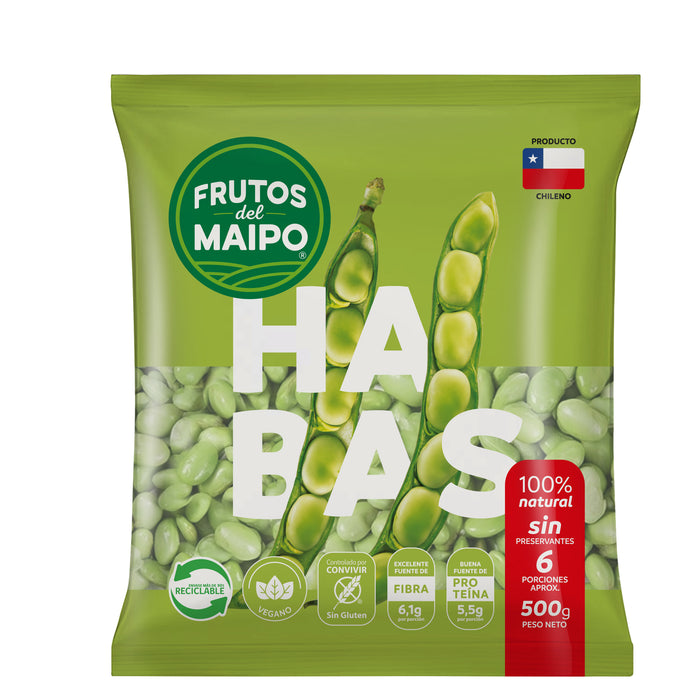 Habas Frutos del Maipo 500g