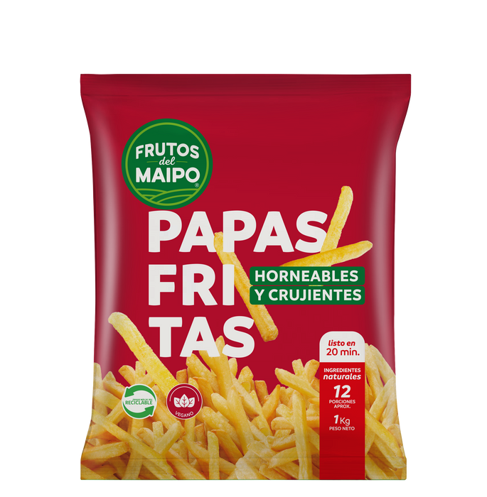 Papas Fritas Frutos del Maipo 1Kg