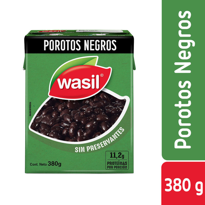 Porotos Negros Wasil 380g