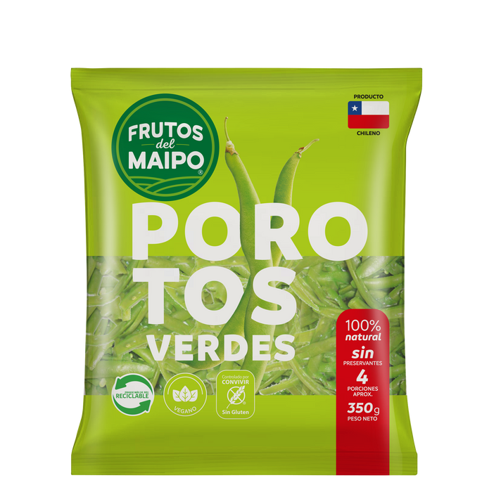 Porotos Verdes Frutos del Maipo 350g