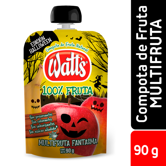 Pouch Multifrutas Halloween Watt's 90g