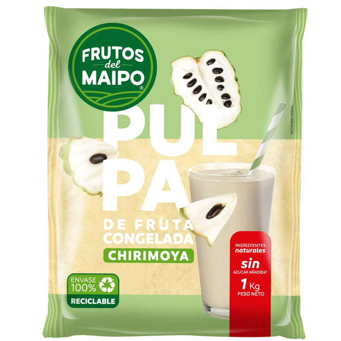 Pulpa Chirimoya Frutos del Maipo 1Kg