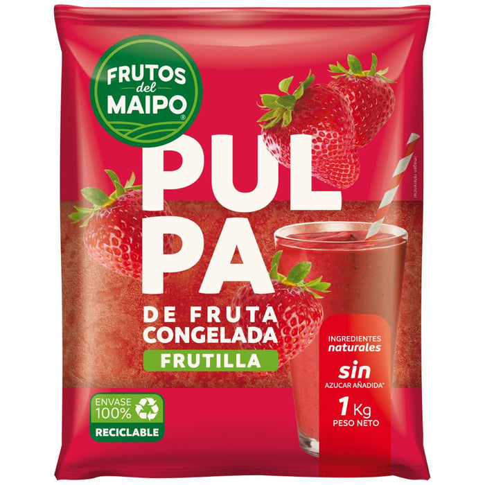 Pulpa Frutilla Frutos del Maipo 1Kg