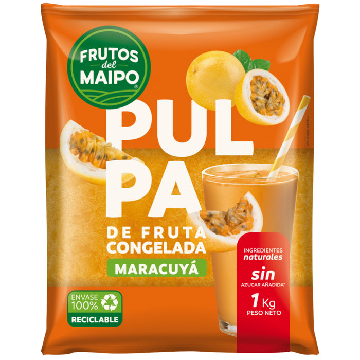 Pulpa Maracuyá Frutos del Maipo 1Kg