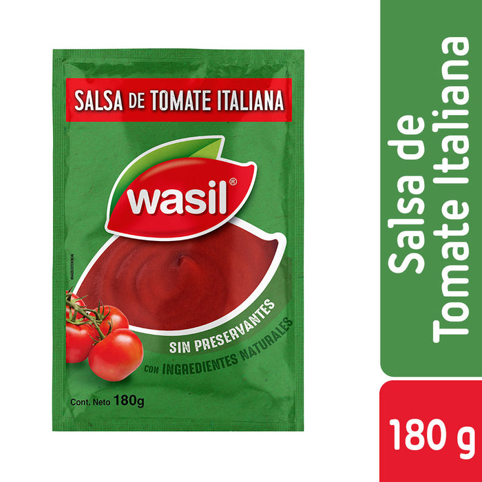 Salsa de Tomate Wasil 180g